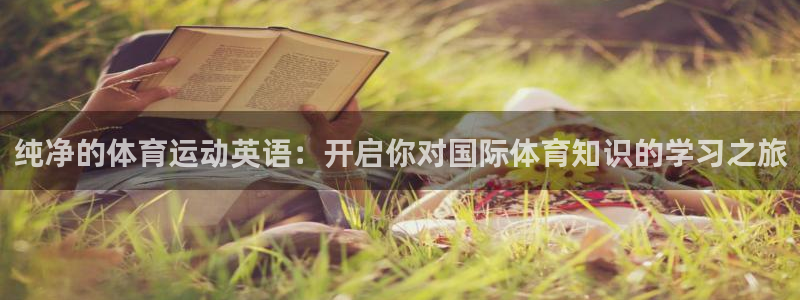 球速体育：纯净的体育运动英语：开启你对国际体育知识的学习之旅
